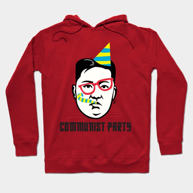 COMMUNIST PARTY Hoodie by toddgoldmanart